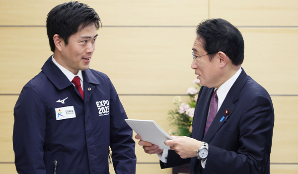 吉村知事が岸田首相へ大阪万博の危機的状況について助けを求める